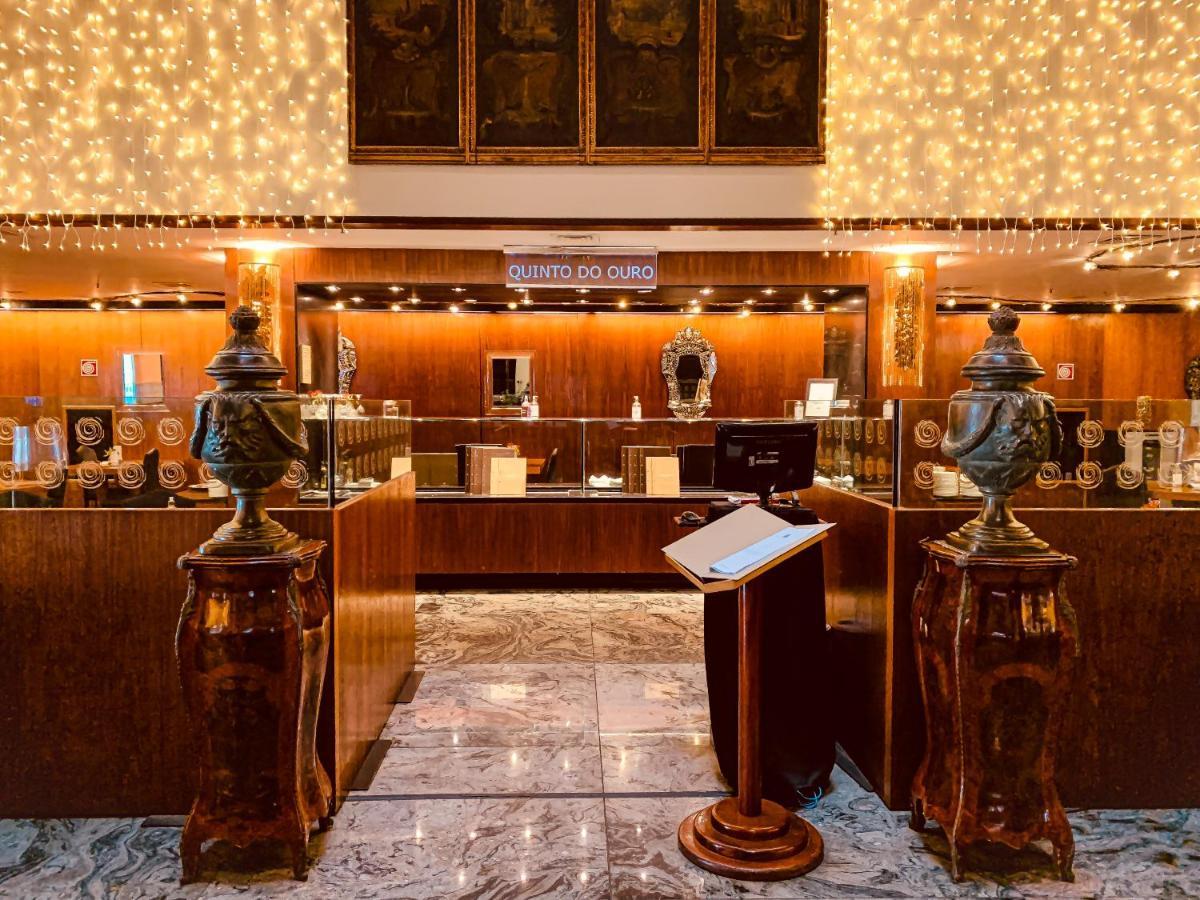 Ouro Minas Hotel Belo Horizonte, Dolce By Wyndham Dış mekan fotoğraf The reception desk at the hotel