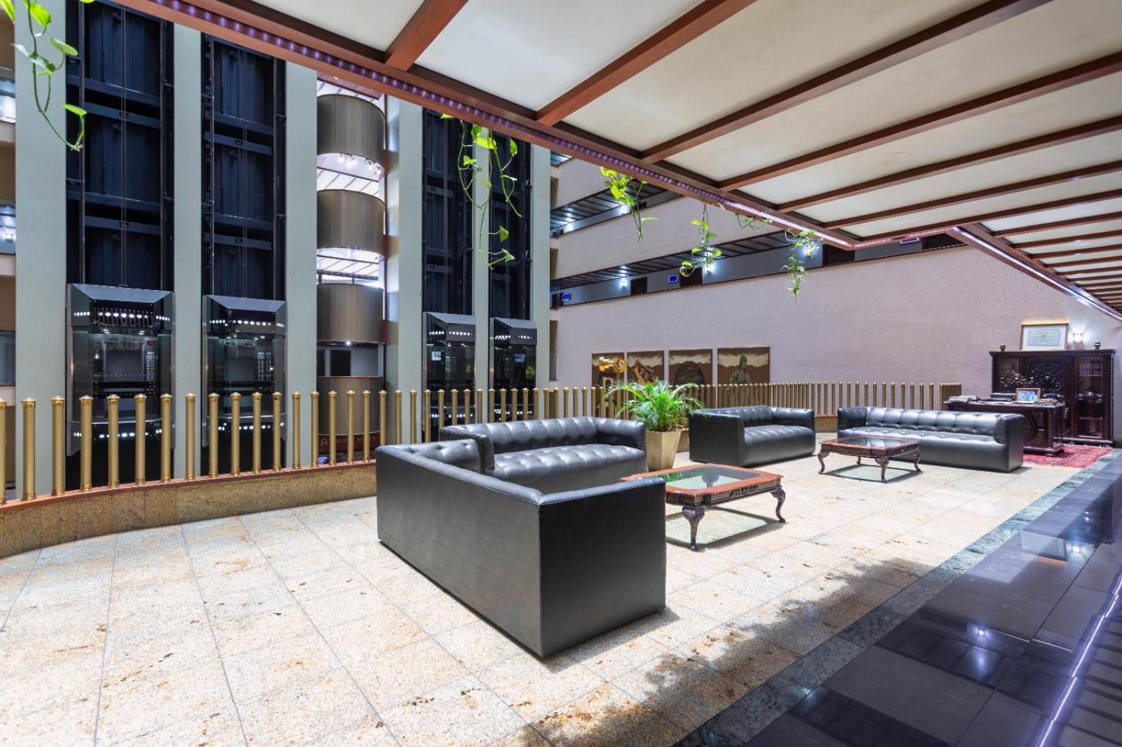 Ouro Minas Hotel Belo Horizonte, Dolce By Wyndham Dış mekan fotoğraf Lobby